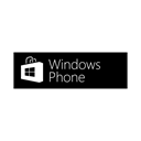 store, Logo, windows, phone Black icon