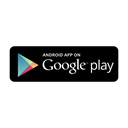 App, google, on, play, Android Black icon