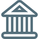 banking, Business, financial, Bank, Finance, Money, museum DimGray icon