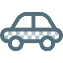 Automobile, transport, vehicle, transfer, Car, travel, taxi DimGray icon