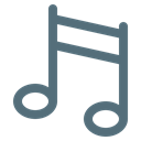 instrument, composing, play, music, Note, Audio Black icon