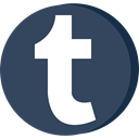 media, web, Tumblr, Connection, network, Social DarkSlateGray icon