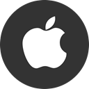 media, Social, online, Apple DarkSlateGray icon