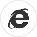 internet, Explorer, Social, online, media DarkSlateGray icon