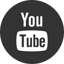 youtube, media, Social, online, tube DarkSlateGray icon