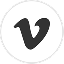 Vimeo, online, media, Social DarkSlateGray icon