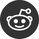 Reddit, Social, online, media DarkSlateGray icon