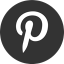 Social, media, online, pinterest DarkSlateGray icon