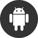 Social, online, media, Android DarkSlateGray icon