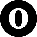 online, Social, media, Opera Black icon