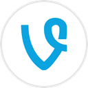 Vine, Social, online, media DodgerBlue icon