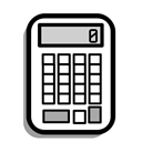 study, math, school, Business, calculation, calculator, calculate Black icon