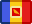 Andorra, flag RoyalBlue icon