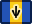 Barbados, flag RoyalBlue icon