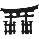shapes, oriental, Asian, japanese, Asia, japan Black icon