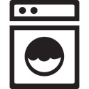 washer, washing, Laundry, machine, wash Black icon