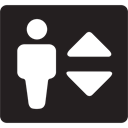 Elevator Black icon