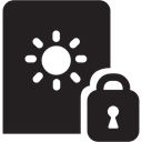 Lock, security, secure, deposit, Box, Protection, Safe Black icon
