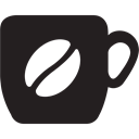 cup, morning, hot, tea, drink, Coffee Black icon