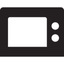 Microwave, oven, kitchen, Stove, Cook, Cooking Black icon