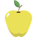 Apple, Fruit Khaki icon