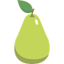 Fruit, pear DarkKhaki icon