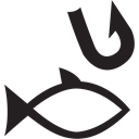 fish, swimming, Fishing, Animal Black icon