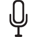 Audio, Microphone, gadgets, Device, gadget, media Black icon