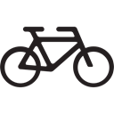 Shop, Bikes, training, signs Black icon