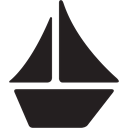 transportation, ship, Rest, Boats, journey Black icon