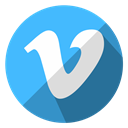 internet, Social, Communication, Connection, Vimeo, media CornflowerBlue icon