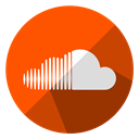 Soundcloud, Communication, Social, media, Multimedia, music, sound OrangeRed icon