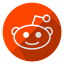 Social, Communication, Reddit, internet, web, network, media OrangeRed icon