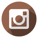 internet, Social, media, image, Instagram, Communication, web Sienna icon