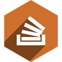 Hexagon, Social, media, stackoverflow, Shadow Chocolate icon