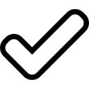 Check, checking, interface, check mark, Checked, Check box Black icon