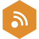 Hexagon, Rss, Social, media Peru icon