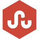 Social, media, Hexagon, Stumbleupon IndianRed icon