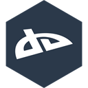 Hexagon, Social, media, Deviantart DarkSlateGray icon