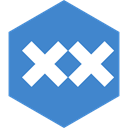 animexx, Social, Hexagon, media SteelBlue icon