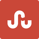 square, Stumbleupon, media, Social IndianRed icon