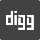 square, Digg, media, Social DarkSlateGray icon