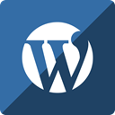 Gloss, Wordpress, square, media, Social DarkSlateGray icon