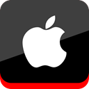 online, media, Social, Apple DarkSlateGray icon