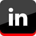 In, linked, online, media, Social DarkSlateGray icon
