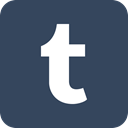 Social, Logo, square, network, Tumblr, blog DarkSlateGray icon