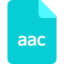 Extension, Format, File, document, Aac DarkTurquoise icon