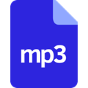 documents, mp3, File, document, Format MediumBlue icon