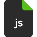 js file firmat, Extension, File, Format, document DarkSlateGray icon