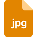 document, jpg, File, Format, Extension DarkOrange icon